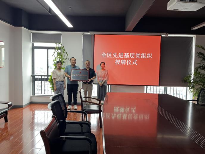 喜报：国投集团直属党支部获得区级“先进基层党组织”称号