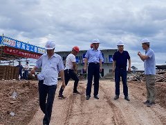 区住建局局长盛新辉一行莅临自来水公司检查安全生产工作