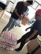 区城投公司开展夏季送清凉活动