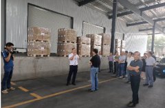 市人大调研组、区委组织部一行调研徽州现代物流园项目